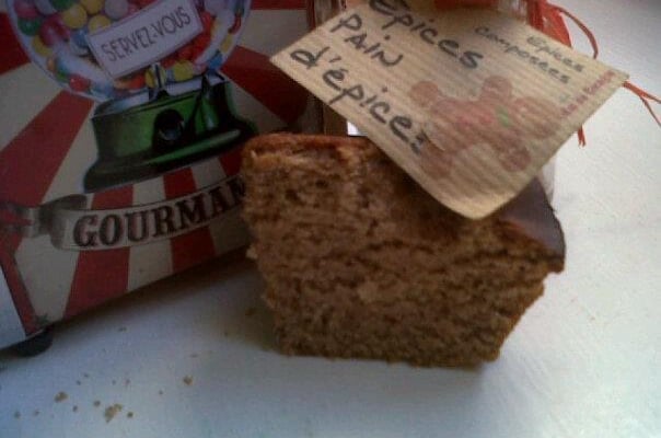 Pain d'épices moelleux à la farine de châtaigne