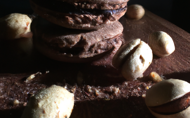 Macarons choco/noisette