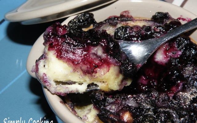 Clafoutis aux myrtilles