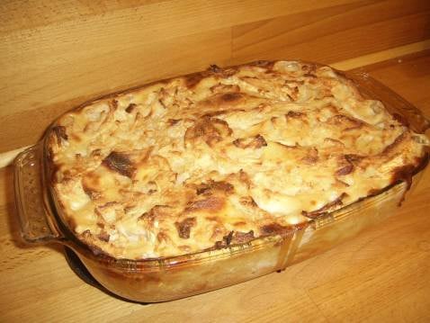 Gratin de pomme de terre et céleri rave