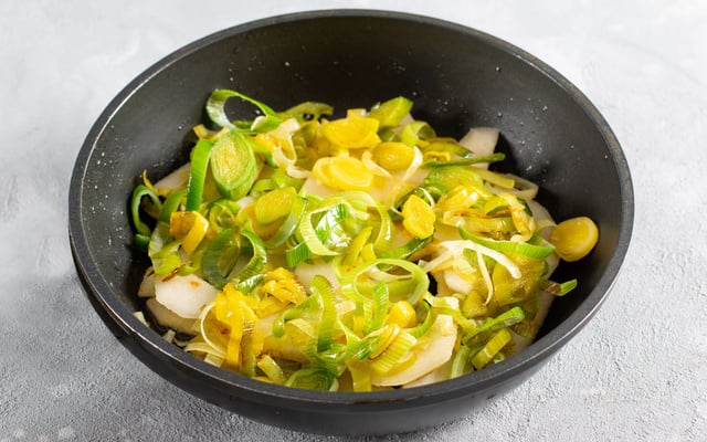 Fondue de poireaux au Thermomix