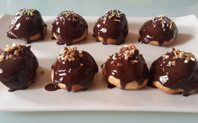 Choux au chocolat