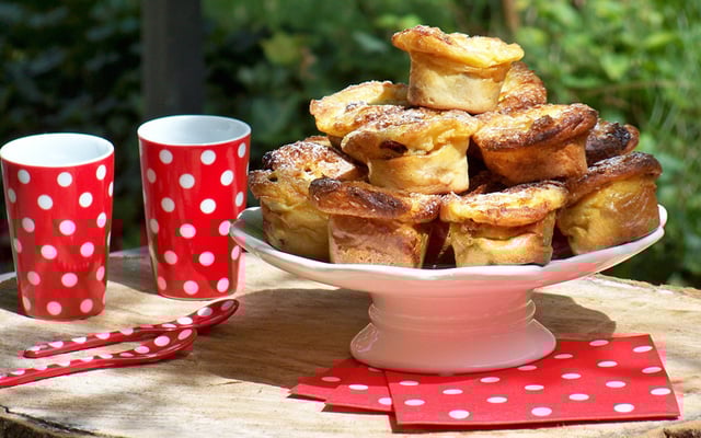 Fars individuels aux fruits secs et au Rhum Negrita