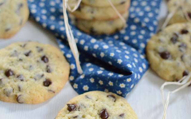 Cookies aux pépites de chocolat (préparation au robot)