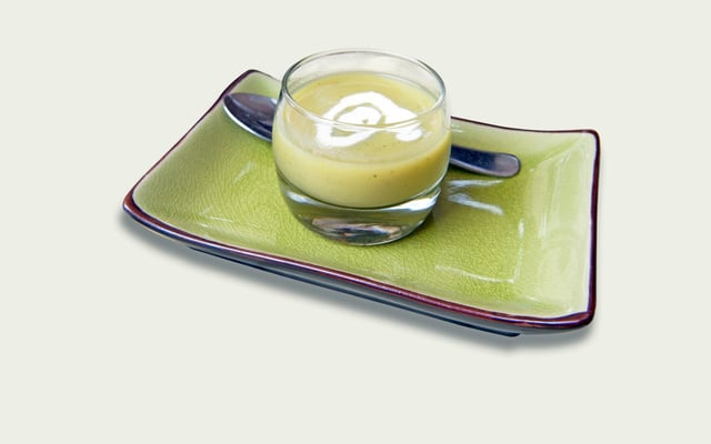 Velouté de courgettes à la vache qui rit