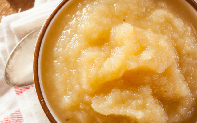 Compote de pommes à la vanille