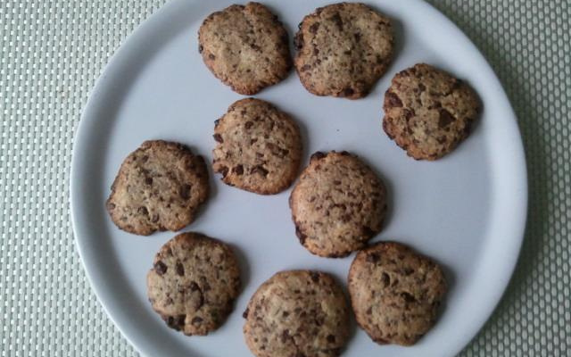 Cookies aux pépites et poudre d'amande