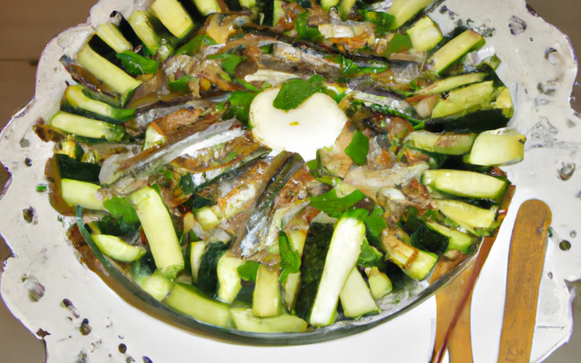 Salade Hareng - concombre