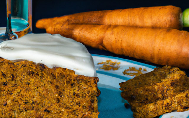 Cake à la carotte - carrot cake