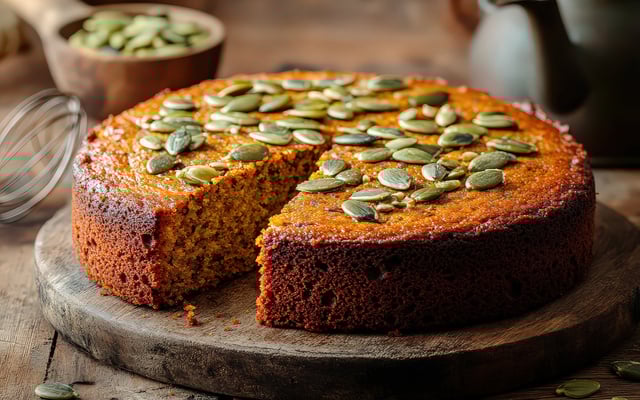 Gâteau à la citrouille au Thermomix