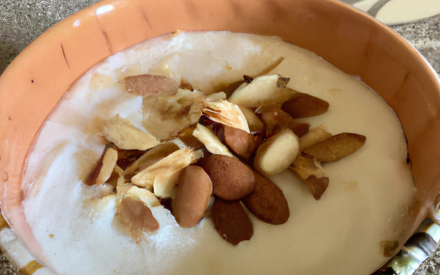 Yaourt tout tartinade d'amande