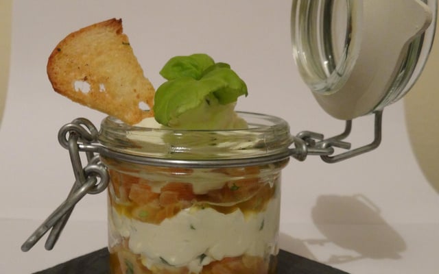 Verrine fraîcheur océane