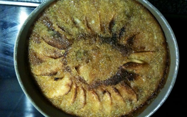 Gâteau aux pommes en deux cuissons