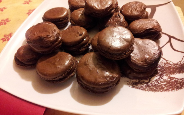 Macarons tout choco