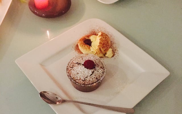 Fondant cœur chocolat