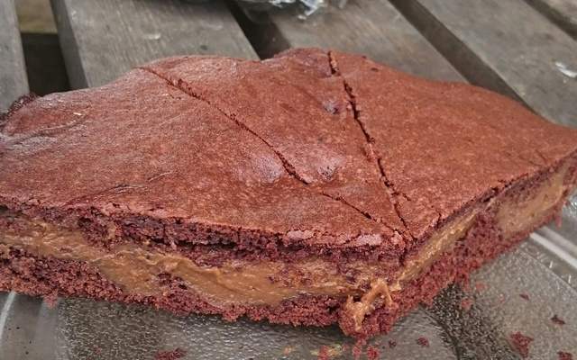 Gâteau choco carambar à la crème de caramel