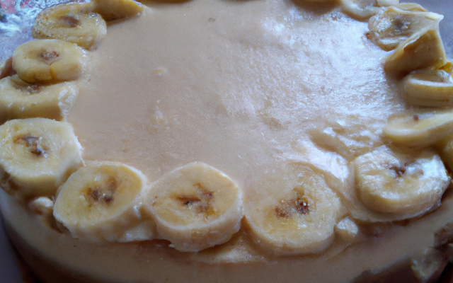 Cheesecake banane à 99.9 kkal/100g bonne
