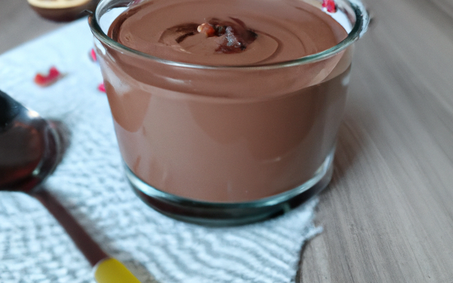 Mousse au chocolat sans sucre ajouté