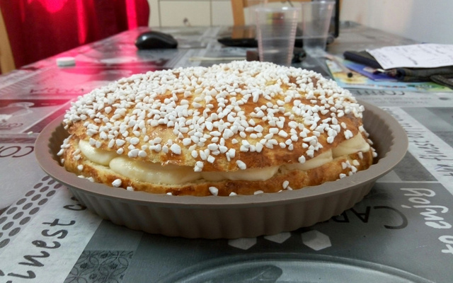Tarte tropézienne à la fleur d'oranger