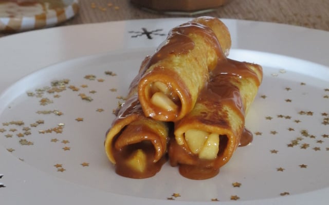 Pain perdu roulé Confiture de Lait Bonne Maman