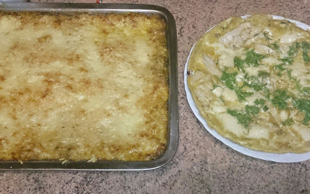 Lasagnes maison aux aubergines et tomates