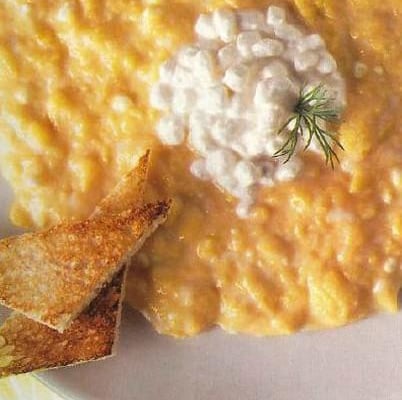 Œufs brouillés au Cottage