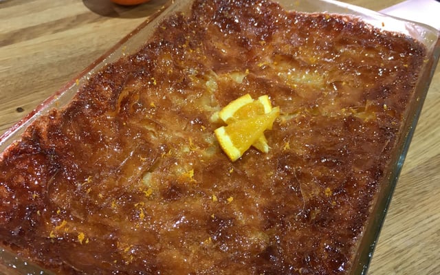 Portokalopita ou le gâteau grec à l’orange