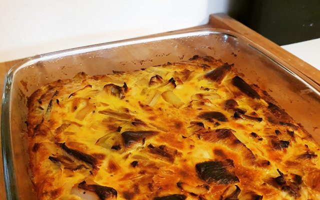 Petits flans de poireaux light