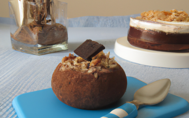 Gâteau au yaourt, praline choco-noisette