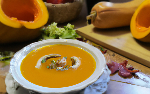 Soupe au potiron traditionnelle