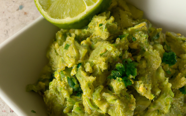 Guacamole gouteux