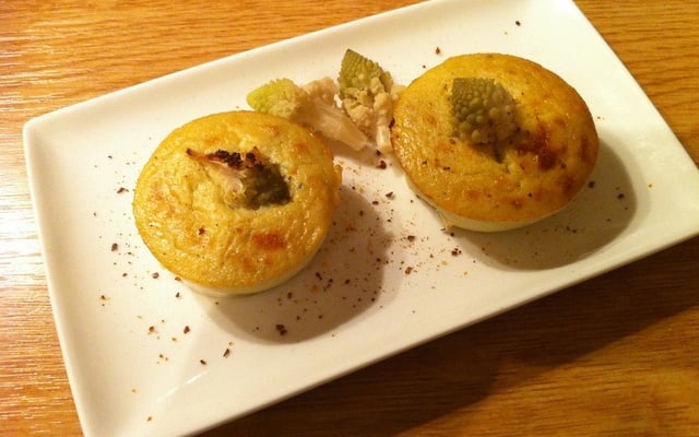 Flan romanesco au chèvre