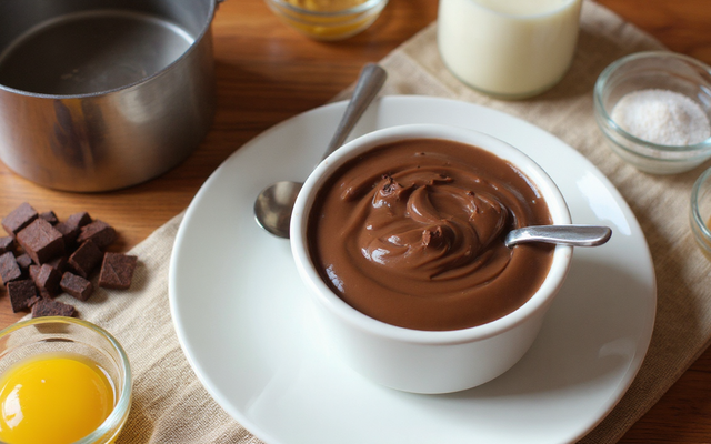 Crème au chocolat traditionnelle