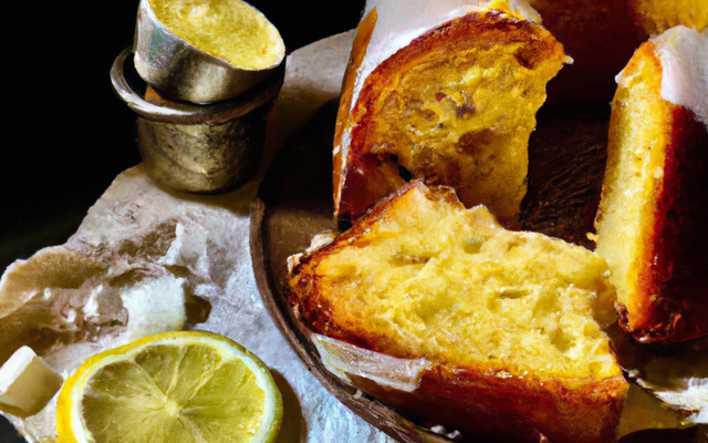 Cake au rhum et citron