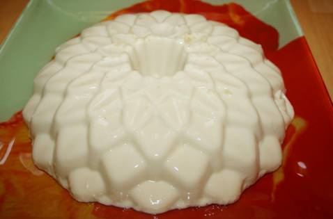 Blanc manger au lait de coco
