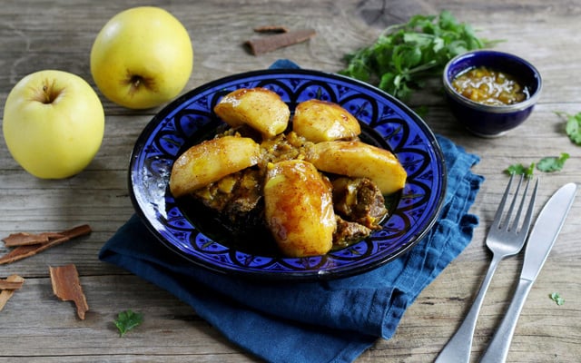 Tajine de bœuf aux pommes du Limousin AOP