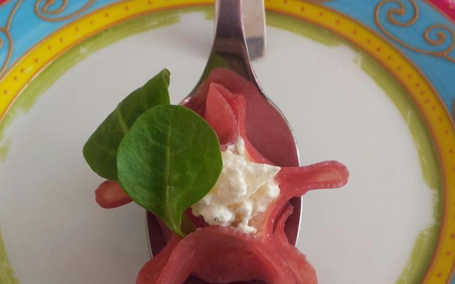 Fleur de jambon au St Môret