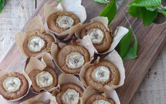 Mini-muffins façon banana bread