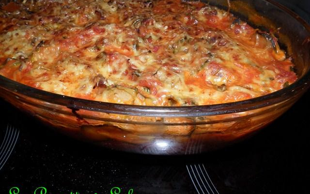 Gratin de courgettes à la provençale très facile