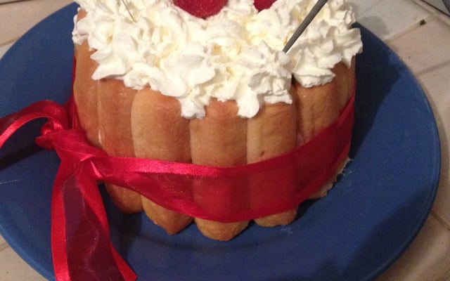 Charlotte aux fraises et mascarpone