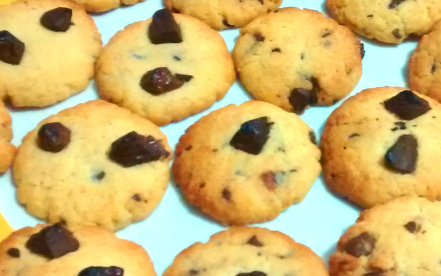 Cookies savoureux et moelleux aux pépites de chocolat