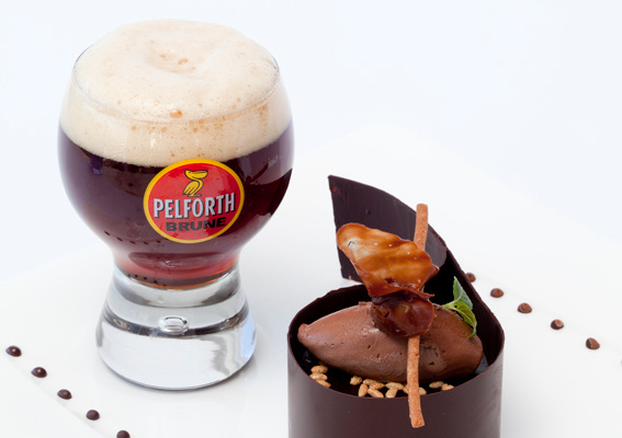 Le chocolat, la noisette du Piémont et le carambar