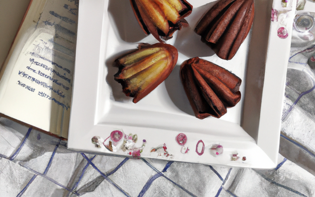 Madeleine au chocolat