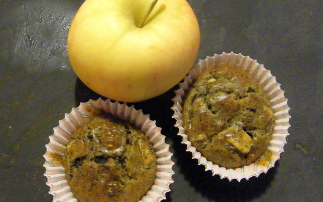 Muffin boudin noir et pomme