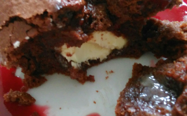 Fondant cœur chocolat