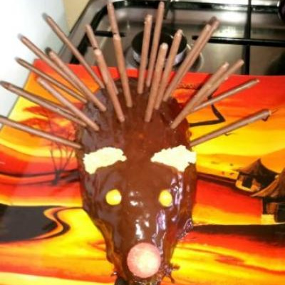 Gâteau anniversaire Hérisson sans cuisson