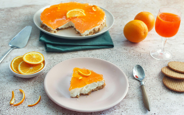Cheesecake Aperol Spritz