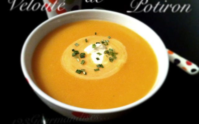 Velouté de potiron recette vitaminée