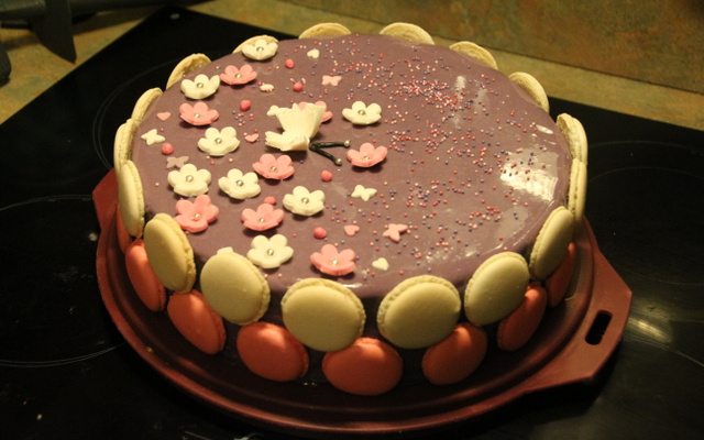 Gâteau citron cassis