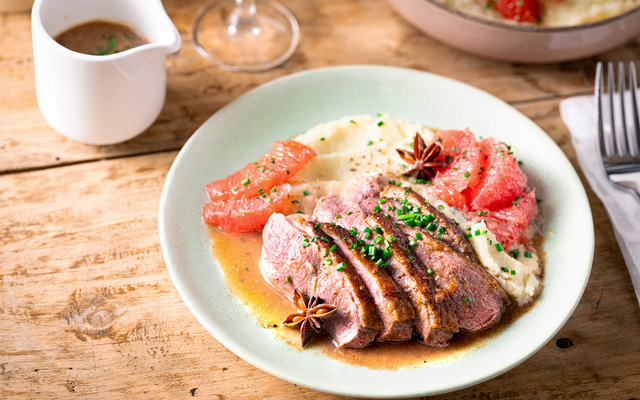 Canard au Pamplemousse